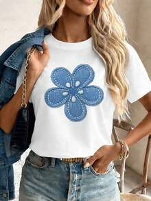 Women T-Shirts - White - View 1