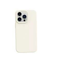 2.0mm Thick Liquid Silicone Phone Case Compatible With Apple 17 16 15 14 13 12 11Pro Max Series, Fully Covered Protective Case - Beige - View 2