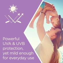 Baby Continuous Protection Zinc Oxide Mineral Sunscreen Lotion For Sensitive Skin, Broad Spectrum SPF 50, Tear-Free, Sweat- &Amp; Water-Resistant, Paraben-Free, Travel-Size, 3 Fl. Oz - ColorA - View 4