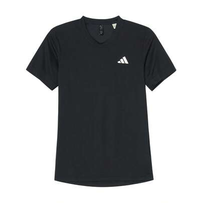 Adidas Áo thun nam cổ tròn tay ngắn, kiểu dáng cổ điển tối giản, thoải mái, thích hợp cho tập luyện, chơi tennis, thể thao, thường ngày, mã IP1945