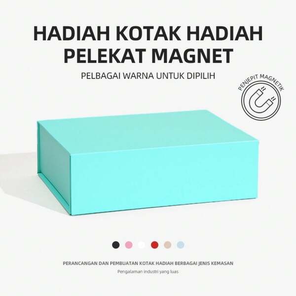 Magnetic Flip-Top Gift Box – With A Matte Finish, No Ribbon, And Suitable For Storing Jewellery And Small Gifts