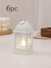 6pcs Mini Hollow Lanterns, Creative Birthday Romantic Guiding Lights, Bedroom Desk Decor Atmosphere Lamp, Suitable For Multiple Scenes - Multicolor - View 10
