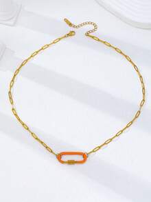 Bộ 1 mặt dây chuyền tráng men chủ đề kỳ nghỉ hè, phụ kiện trang sức có thể thay đổi bao gồm hình cây cọ, hoa anh đào và nhiều họa tiết khác, thích hợp để đeo nhiều lớp vòng cổ. - Nhiều màu - Xem 21