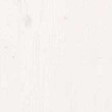Scarpiere a Parete 2 pz  59x9x23cm Legno Massello di Pino - Bianco - Visualizzare 7