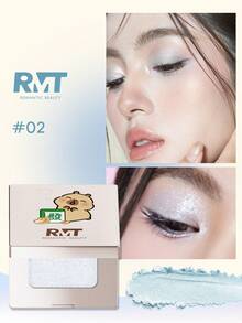 浪漫美妆 RMT 联名高光盘，珠光高光，闪片，节日派对限量版，送给妈妈、女朋友、姐妹的绝佳礼物 - 02水露 - 查看 1