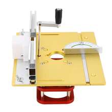 Router Riser With Slotted Router Table Bevel Cutout Tabletop Black Insert Plate Power Tool Accessories And Parts Base - C - View 1