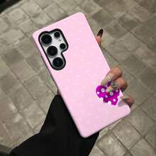Funda para teléfono - Funda para teléfono - Funda minimalista 2 en 1 con diseño de corazón de lunares, compatible con Samsung Galaxy S26 Ultra, S26 Plus, S26, S25 Plus, S25 Edge, S24, S23, S22, S21 Ultra Plus, S20 FE 5G, Note 20 Ultra;A prueba de golpes, duradero, resistente a arañazos, adecuado para varios modelos de  17, 16, 15, 14, 13, 12, 11, Plus, Air, Pro, Max, Plus, Ultra, A05, A06, A07, A13, A14, A15, A16, A17, A26, A52, A53, A54, A55, A56, A32, A34, A35, A36, A71. - Color mixto 1 - Ver 6