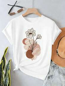 Women T-Shirts - White - View 2