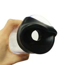 Male Vacuum Pump Masturbator Cup With Silicone Cock Ring Penis Training Enhancement  Penises Enlargement Pump Soft Stretchy Adult Sex Toys For Men - one-size - View 8