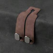 Móc treo đồ phía sau ghế xe hơi, móc treo kim loại đa chức năng giấu kín với lớp lông giả, móc treo nhỏ để đồ phía sau ghế xe hơi. - Móc treo đồ bằng kim loại - Xem 14