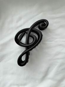 1pc Minimalist Musical Note Design Hair Clip, Elegant Hair Accessory For Women, New Fashion Hair Claw Summer Beach Claw Clips,Travel,Birthday - Multicolor - View 11
