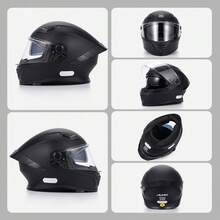 New 2025 Motocross Helme For Men Women Motorcycle Helmet Four Season Motorcycle Bicycle Riding Helmet - M - 查看 7