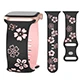 LD004 Floral - Black and Pink