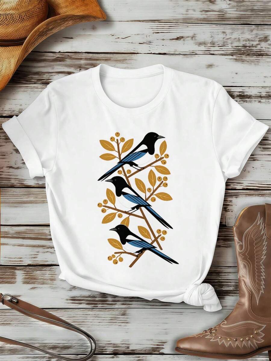 Women T-Shirts - White - View 1
