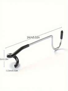 4pcs Stainless Steel Camping Hooks - Durable Multifunctional, Suitable For Hanging Lights, Clothes And Accessories. Perfect For Outdoor Adventures And Camping Gear, Also A Perfect Gift Choice For Christmas And Halloween. - Multicolor - View 4