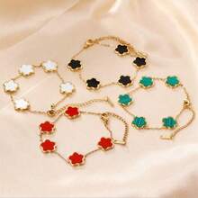 不锈钢五花耳环手链项链 - 花 - 查看 5