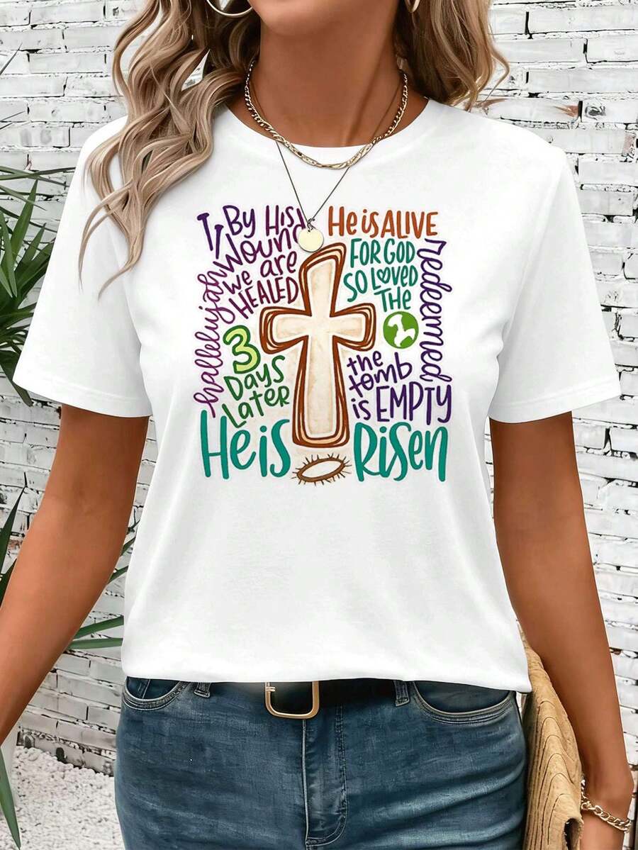Women T-Shirts - White - View 1