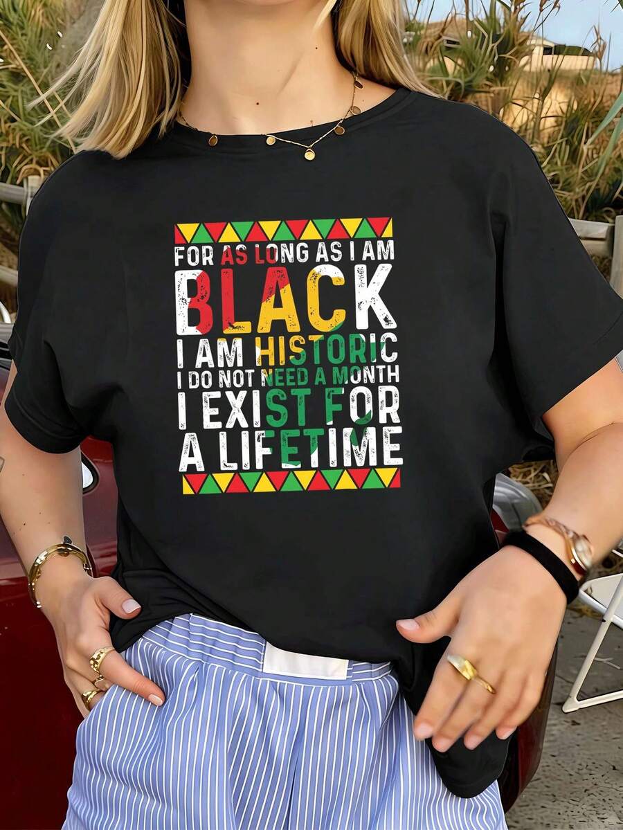 Women T-Shirts - Black - View 1