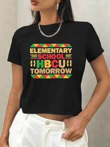 Women T-Shirts - Black - View 1