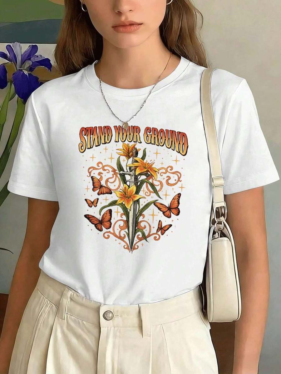 Women T-Shirts - White - View 1