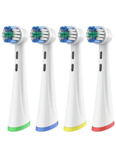 Cabezales de repuesto compatibles con cepillo de dientes eléctrico IO, cabezal de cepillo de dientes de limpieza de precisión profesional, recambio para modelos IO 2/3/4/5/6/7/7G/8/9/10 (4/8/12 piezas)