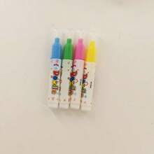 6本魔法水彩画册，颜色随机，可重复使用的水彩素描本，适合初学者和艺术爱好者，学生奖品，每本附赠1支随机颜色的水彩笔 - 彩色 - 查看 10
