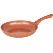 Copper 8pcs Carbon Steel Non Stick Cookware Set Frying Pan Saucepan With Lids - View 4