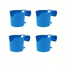 4/2/1 Set Detachable Pool Cup Holder, Hanging Drink Holder For In-Ground Pool Without Drilling, Sturdy Bottle, Beer, Phone Cup Rack, Multifunctional Outdoor Patio And Pool Accessory - A - View 7