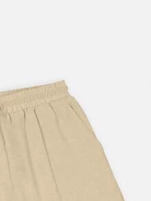 1 chiếc quần thể thao nam dáng rộng, thoải mái, đa năng cho tập thể dục, chạy bộ, tập luyện, dạo phố, đi làm, tập luyện thể thao, hoạt động ngoài trời, ống quần thẳng thoải mái, thích hợp cho mùa xuân/thu. - Màu be - Xem 6