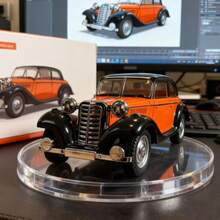 1pc 2026 New 1:36 Scale Vintage 500K Classic Car Alloy Model, Collectible Desktop Decor, Birthday/Graduation Gift - Multicolor - View 17