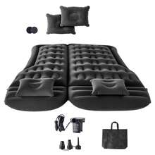 Car Inflatable Bed - Beflockung schwarz - Zobacz 8