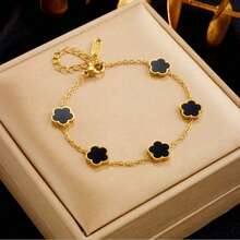 不锈钢五花耳环手链项链 - 花 - 查看 18