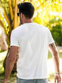 Camisetas de hombre para primavera y verano - Negro - Ver 10