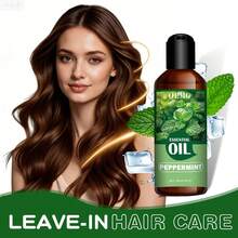 30ml/100ml Peppermint Essential Oil, Gentle And Long-Lasting Plant Fragrance, Suitable For Face, Hair And Body, Can Be Used In Diffusers And Massage, Portable Bottle, Perfect For Home, Car And Travel, Ideal Holiday Gift - Mint - View 8