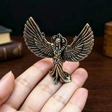 Brass Statue, Home Decor Figurine, Vintage Living Room/Office Desktop Decorative Sculpture, Creative Gift - 1PC - View 7
