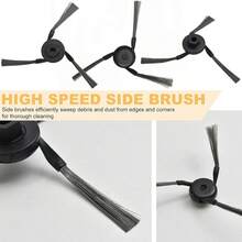 Accessories For Dreame X50 Ultra/L50 Ultra/L40S Vacuum Cleaner: Main Brush, Filter Net, Mop Cloth, Side Brush - View 5