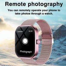 This Popular Unisex Smart Watch Features The Following Functions: Call Answering, Message Alerts, Music Control, Remote Camera Shutter, Step Counting, Calorie Tracking, Multiple Sports Modes, Alarm Clock, Incoming Call And Message Notifications, Compatible With Android And IOS Systems. - Multicolor - View 3