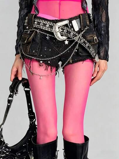 1 Pair Colorful Tights, Velvet Dopamine Candy Color Solid Leggings, Slimming Y2K Sexy Vibe