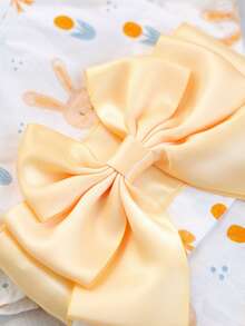 PETCIRCLE 1pc Pet Clothes, Outdoor & Indoor Apparel, European & Korean Style, Suitable For Poodle, Teddy, Small Dog & Puppy, Casual Yukata - Yellow Bow Tie - Multicolor - View 6