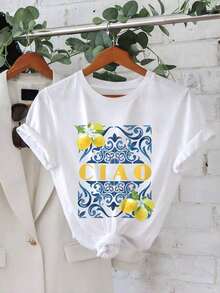Women T-Shirts - White - View 5
