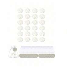24pcs Rose Scented Candle Set With Organza Bags And Thank You Cards, Romantic Rose Scented Candles For Wedding, Party, Proposal And Home Decor - 24Pcs - View 7