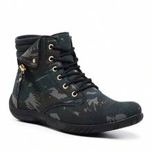 Women's Ankle Boot, Lightweight And Durable - Military - View 3
