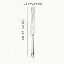 2/1pc Stainless Steel Lemon Zester With Long Handle - Ideal For Grating Chocolate, Cheese And Fruits - Perfect For Outdoor Camping And Home Use - Multicolor - View 5