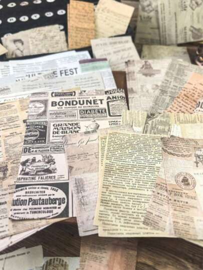 Nhãn dán họa tiết báo cổ điển, chất liệu trang trí nền tiếng Anh cổ điển, nhãn dán chữ cái, nhãn dán thủ công tự làm, nhãn dán văn phòng phẩm, nhãn dán điện thoại, dùng cho sổ lưu niệm, sổ tay, sổ ghi chép, đồ thủ công mỹ nghệ, bình nước, đàn guitar, ván trượt, xe máy, mũ bảo hiểm, hành lý, máy tính xách tay, đồ dùng học tập, đồ dùng mùa đông, Lễ Tạ ơn, Giáng sinh, Ngày Quốc khánh Ả Rập Xê Út, sinh nhật, ngày lễ, năm mới, Ngày Valentine, quà tặng cho bạn trai/bạn gái, người lớn