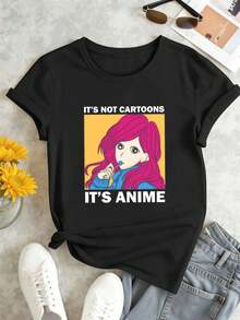 Women T-Shirts - Black - View 2