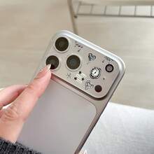Corazón de metal líquido + Pegatinas de corazón de metal líquido para teléfonos Apple y Android, pegatinas decorativas DIY - Multicolor - Ver 4