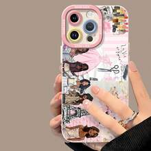 Funda elegante y moderna para chicas, compatible con Samsung, Apple, VIVO, OPPO, , Transsion, ,  y Honor. Fabricada en TPU, ofrece protección contra golpes y caídas. Un regalo ideal para familiares y amigos. - Blanco - Ver 4