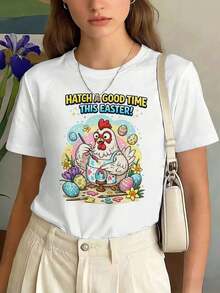 Women T-Shirts - White - View 1