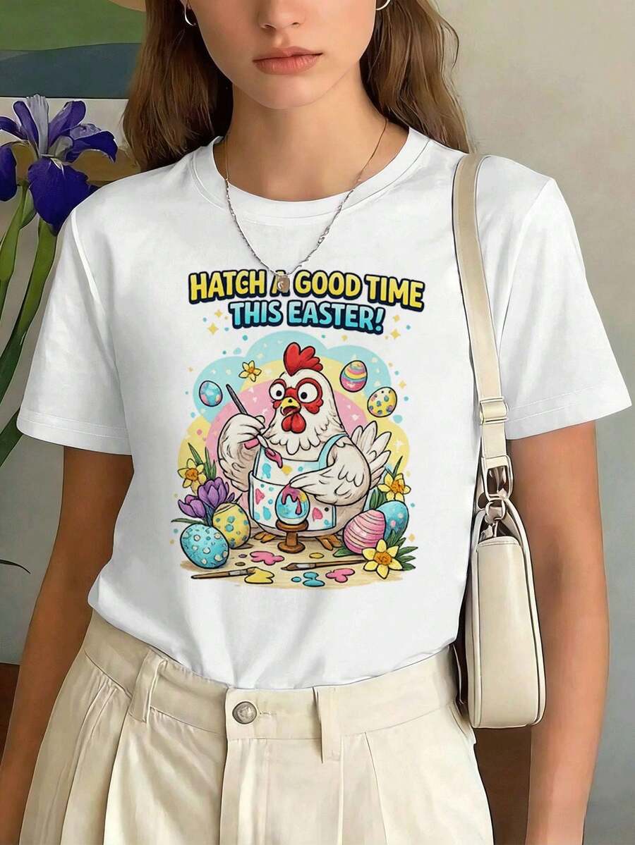 Women T-Shirts - White - View 1