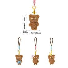 Miniso 1pc Bob & Tim Series Tim Pendant, Cute Cartoon Pattern, Lightweight Fashionable Versatile, Suitable For Daily Wear And Decoration, Perfect Gift For Students, Office Workers And Friends - Multicolor - View 9